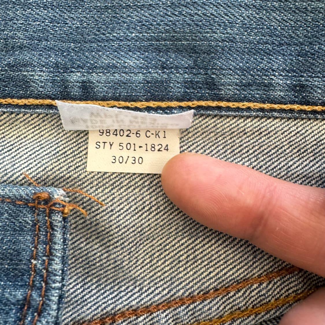 리바이스 501 스트레이트 진 (30)   상품이미지6