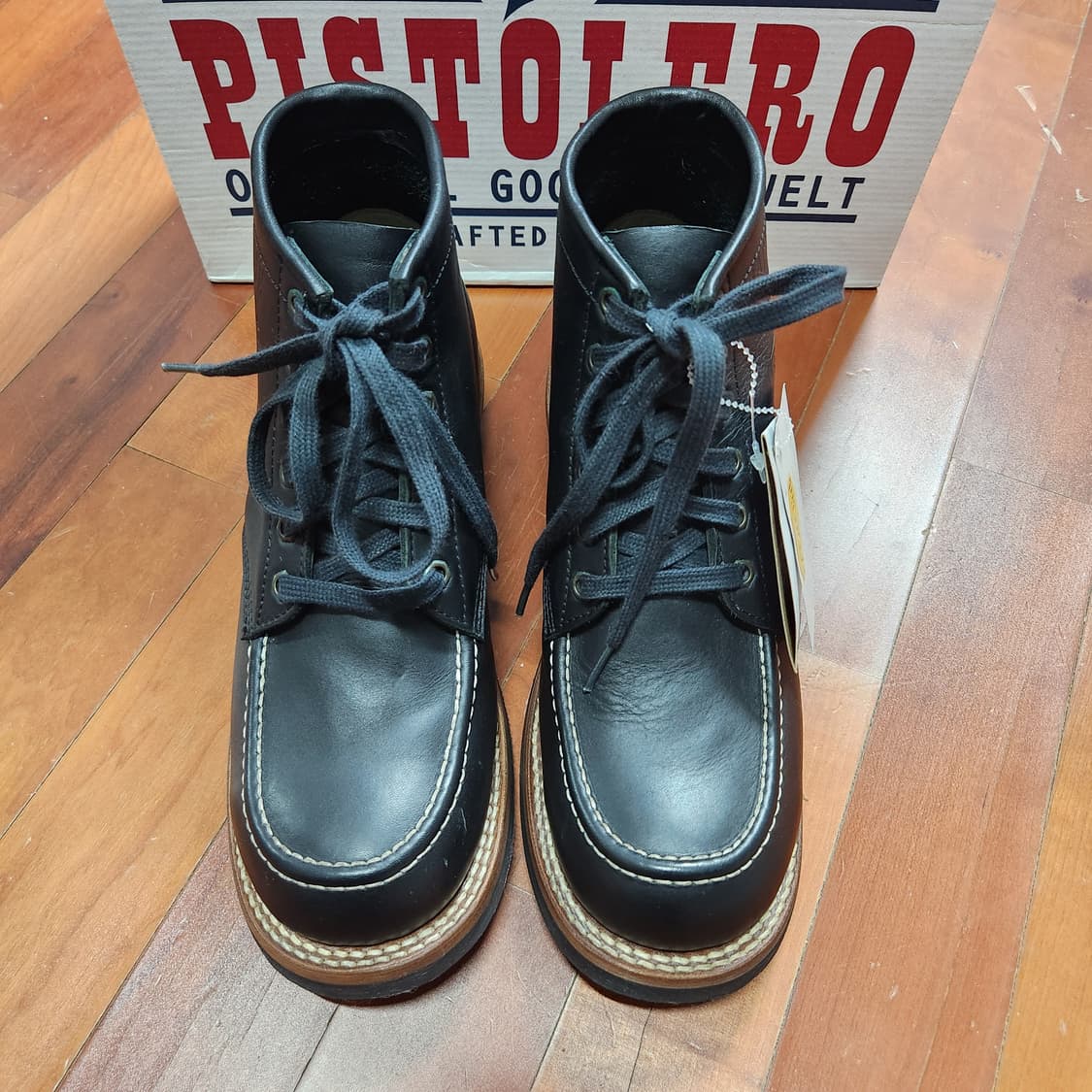 잭로즈 빈티지 피스토레로 콜라보 비브람 부츠 워커 상품이미지5