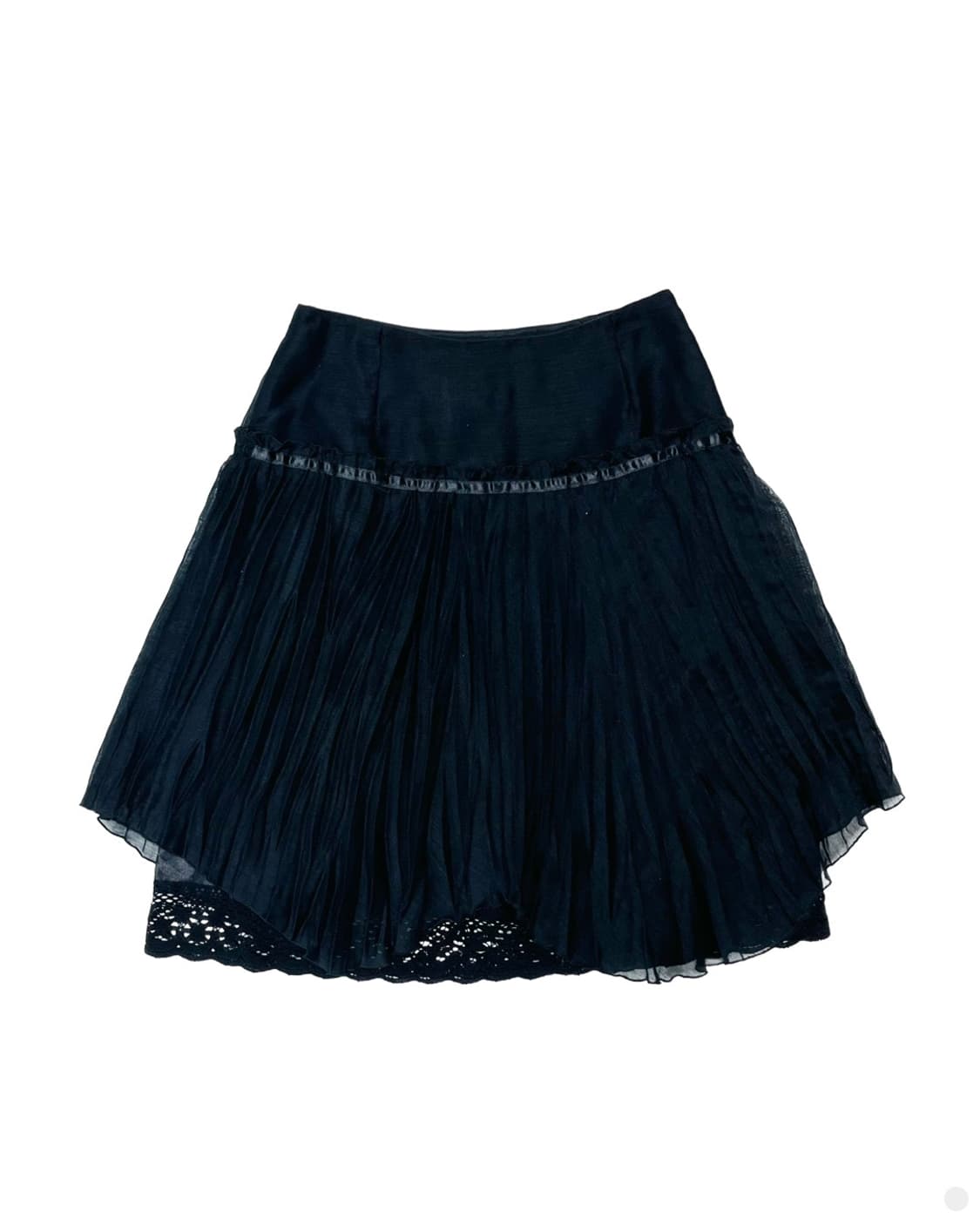 Black lace cancan skirt 상품이미지1