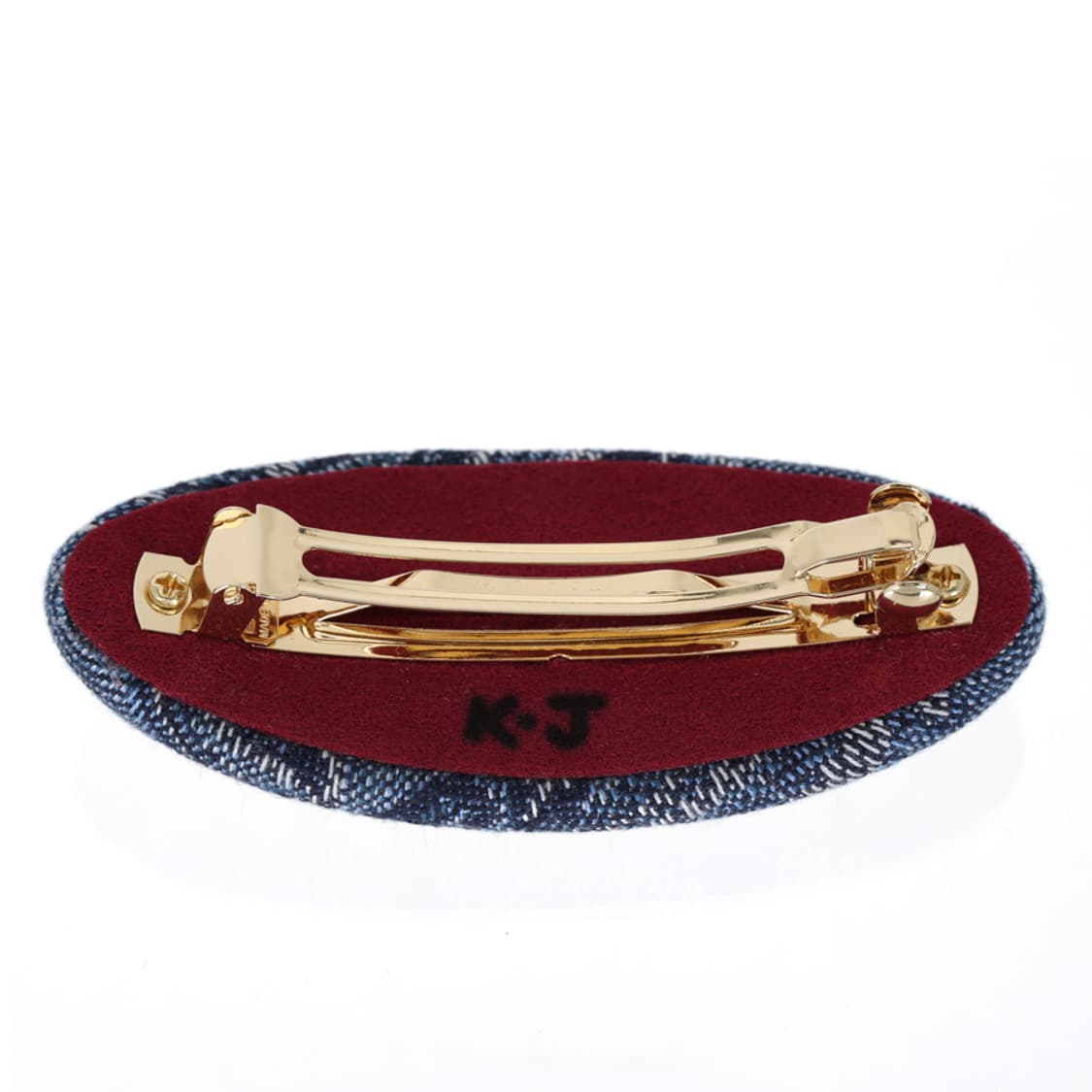 에트로 헤어핀 자카드 데님 헤어 악세서리 클립 상품이미지8