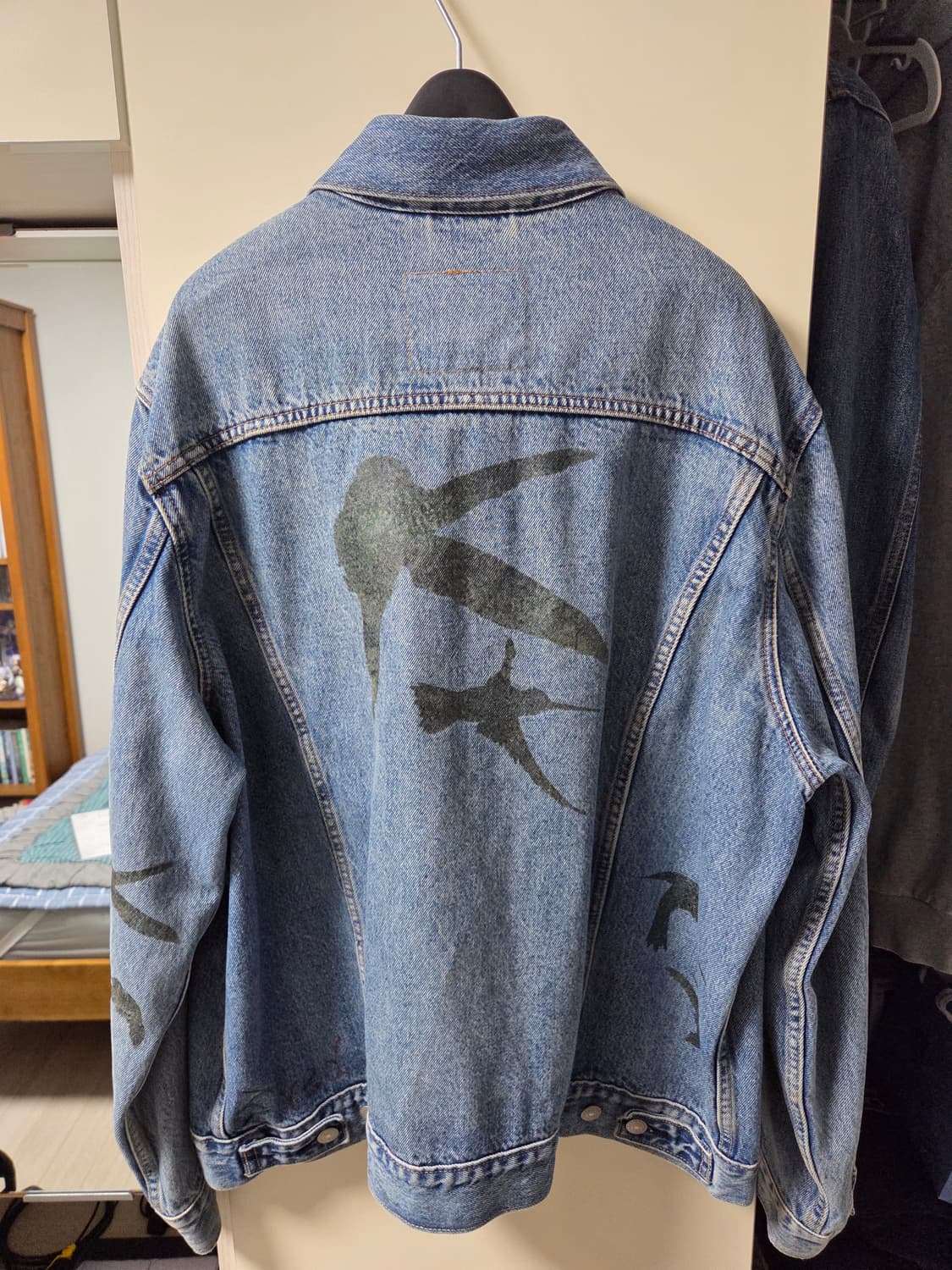 리바이스 버드 프린팅 데님자켓 상품이미지2