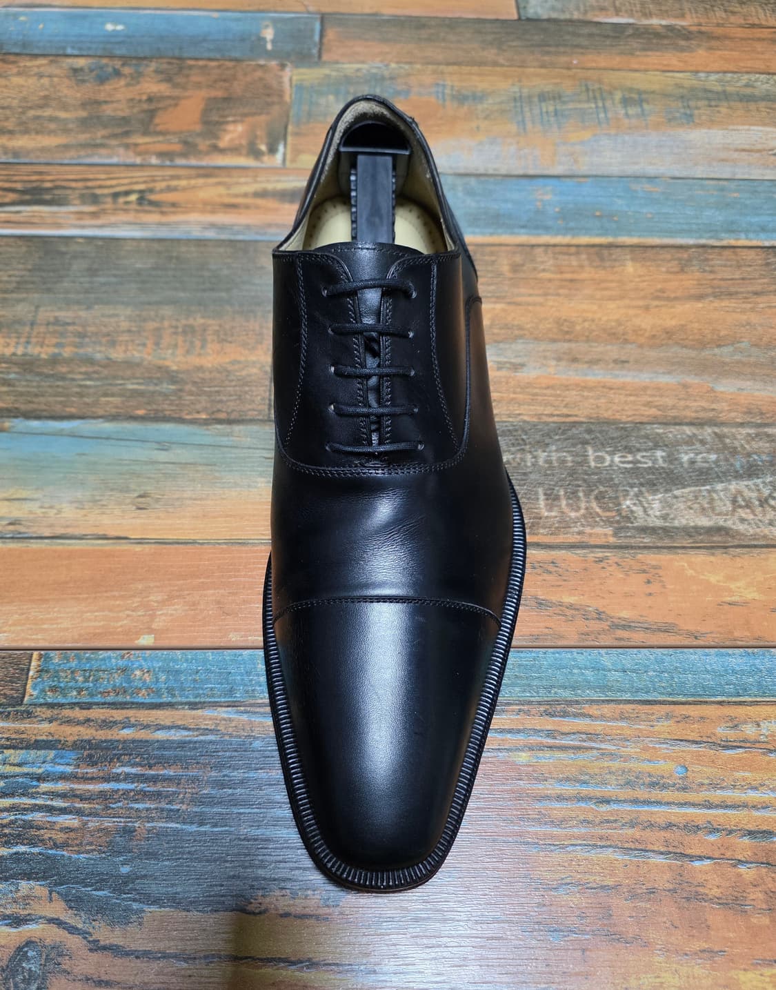 맥나니 블랙 가죽 옥스포드 슈즈 / 8반 (270) 상품이미지6