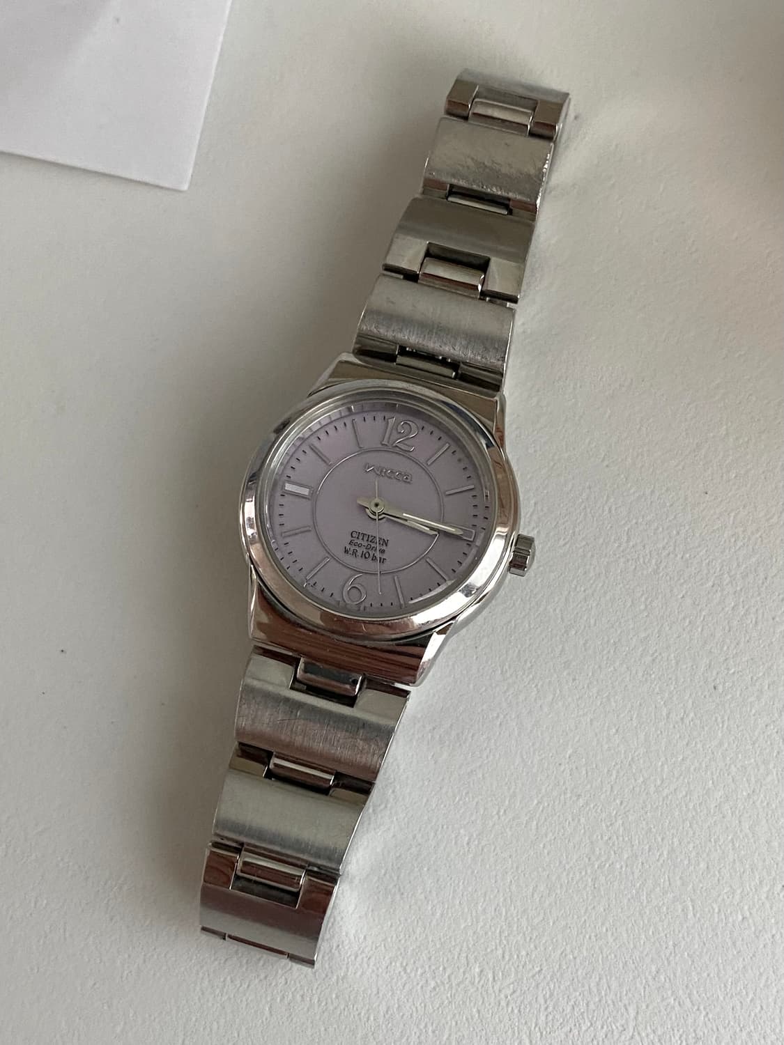 Citizen 시티즌 Eco-drive 에코드라이브 쿼츠 레이디스 라벤더 상품이미지3