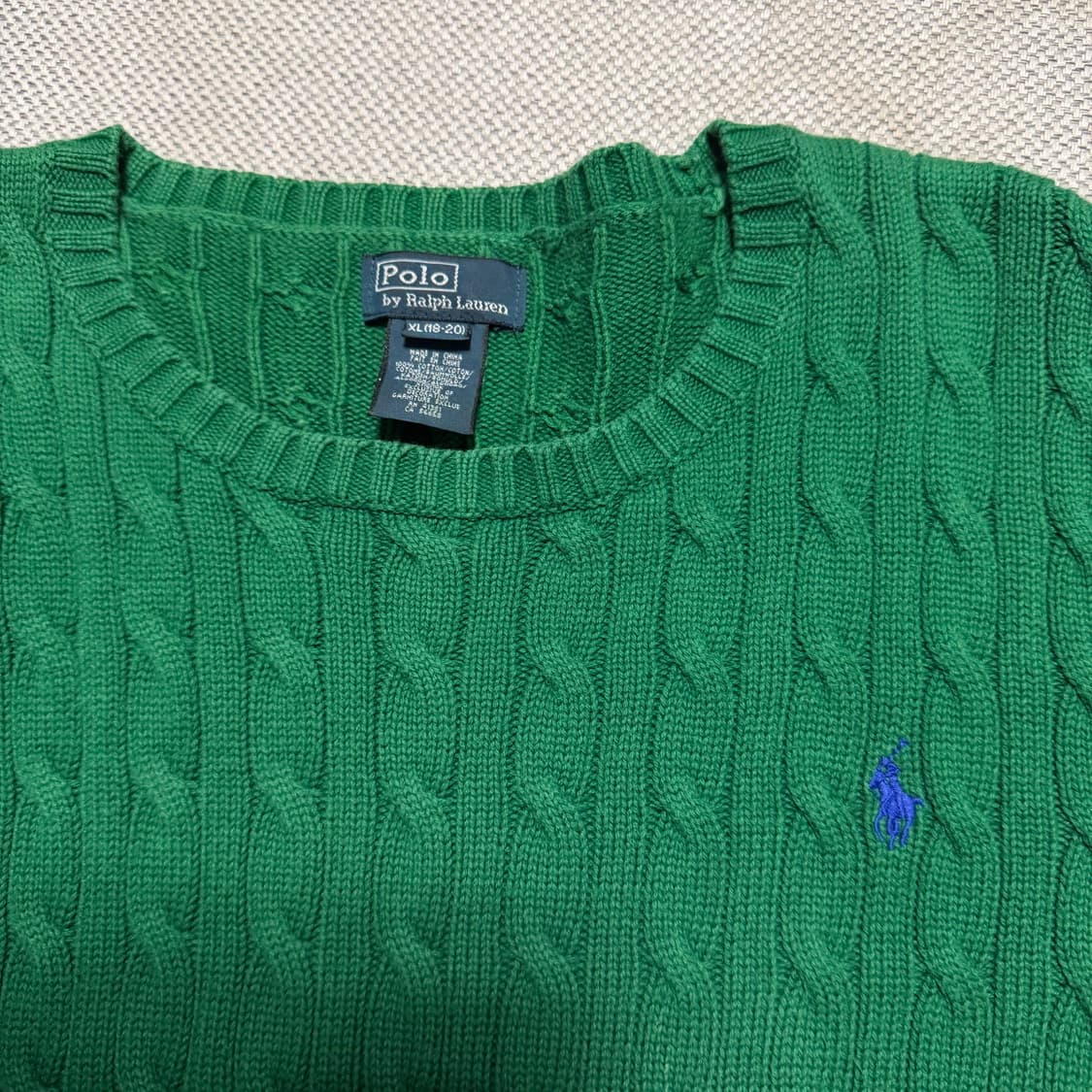 폴로 랄프로렌 케이블 니트 상품이미지2