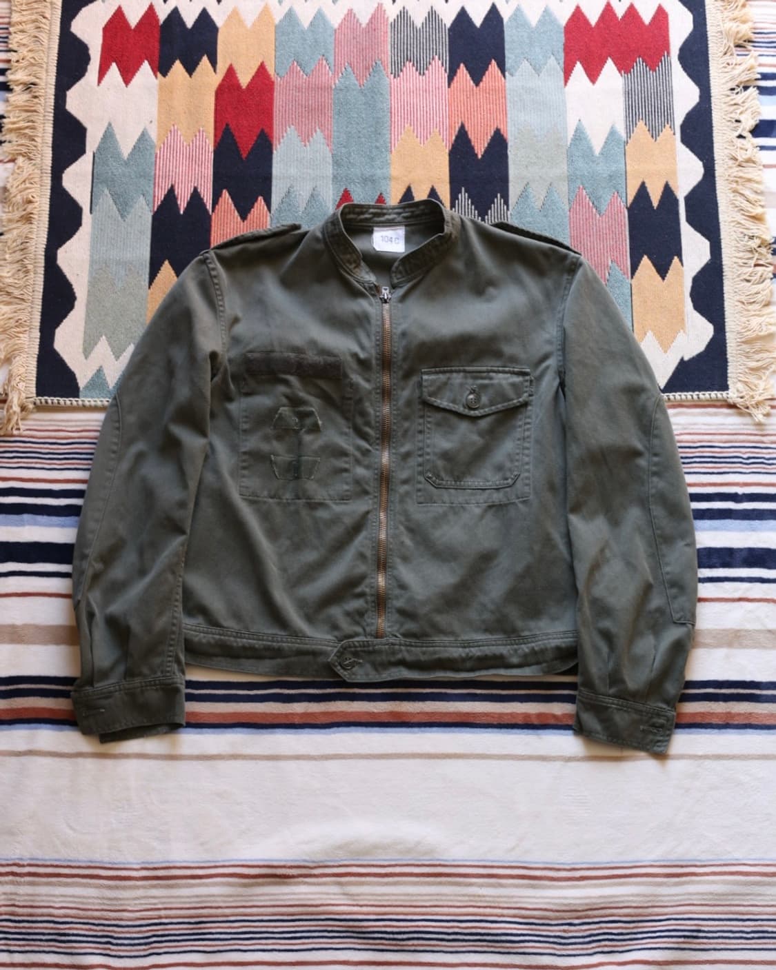 프랑스군 7~80s 엔지니어 워크자켓 french Engineer jac 상품이미지1