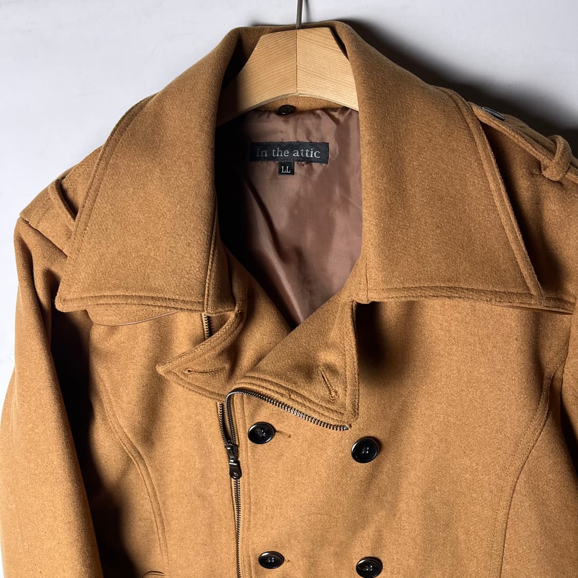 [In The Attic] 인더애틱 더블 울 자켓 상품이미지3