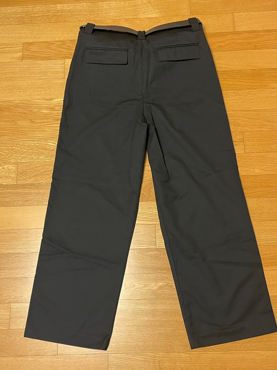 자라 블랙 셔링 팬츠 상품이미지4