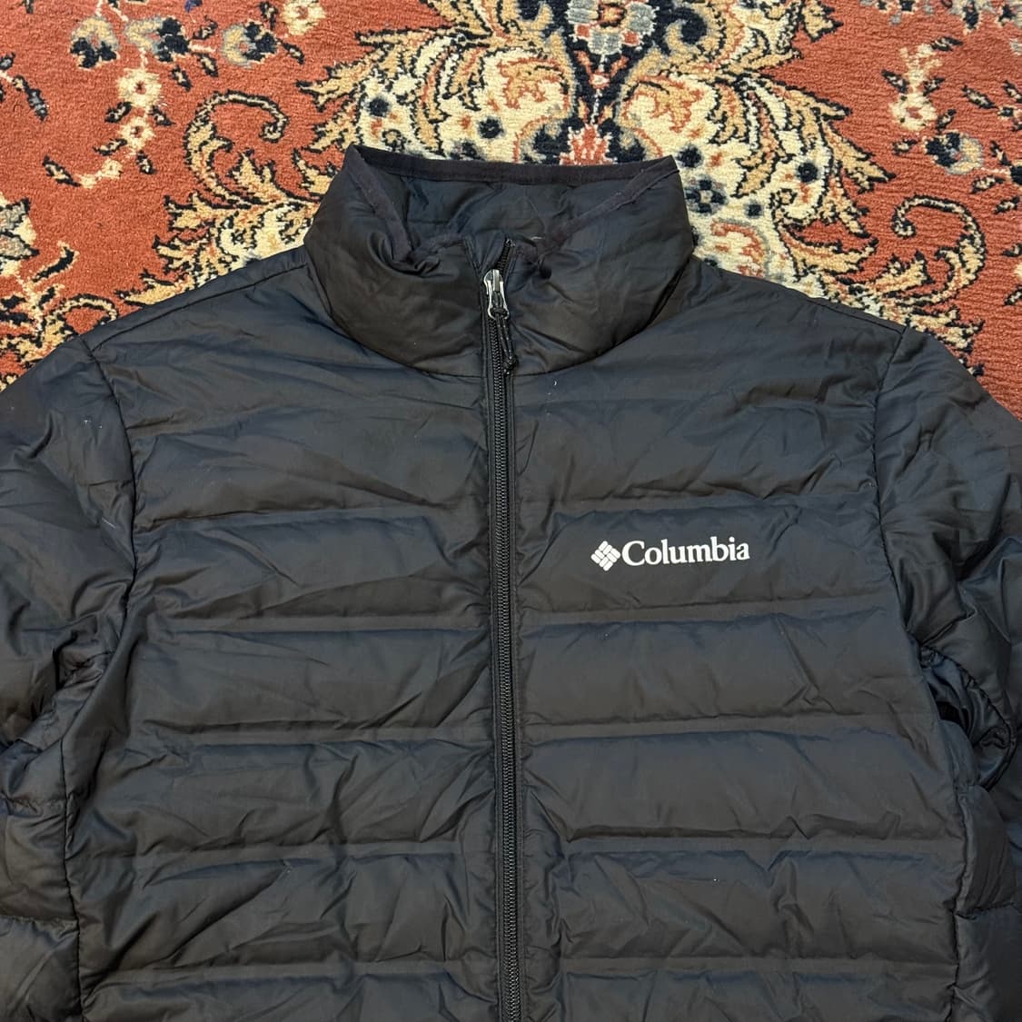 컬럼비아 경량패딩 덕다운 (S) 블랙 상품이미지3