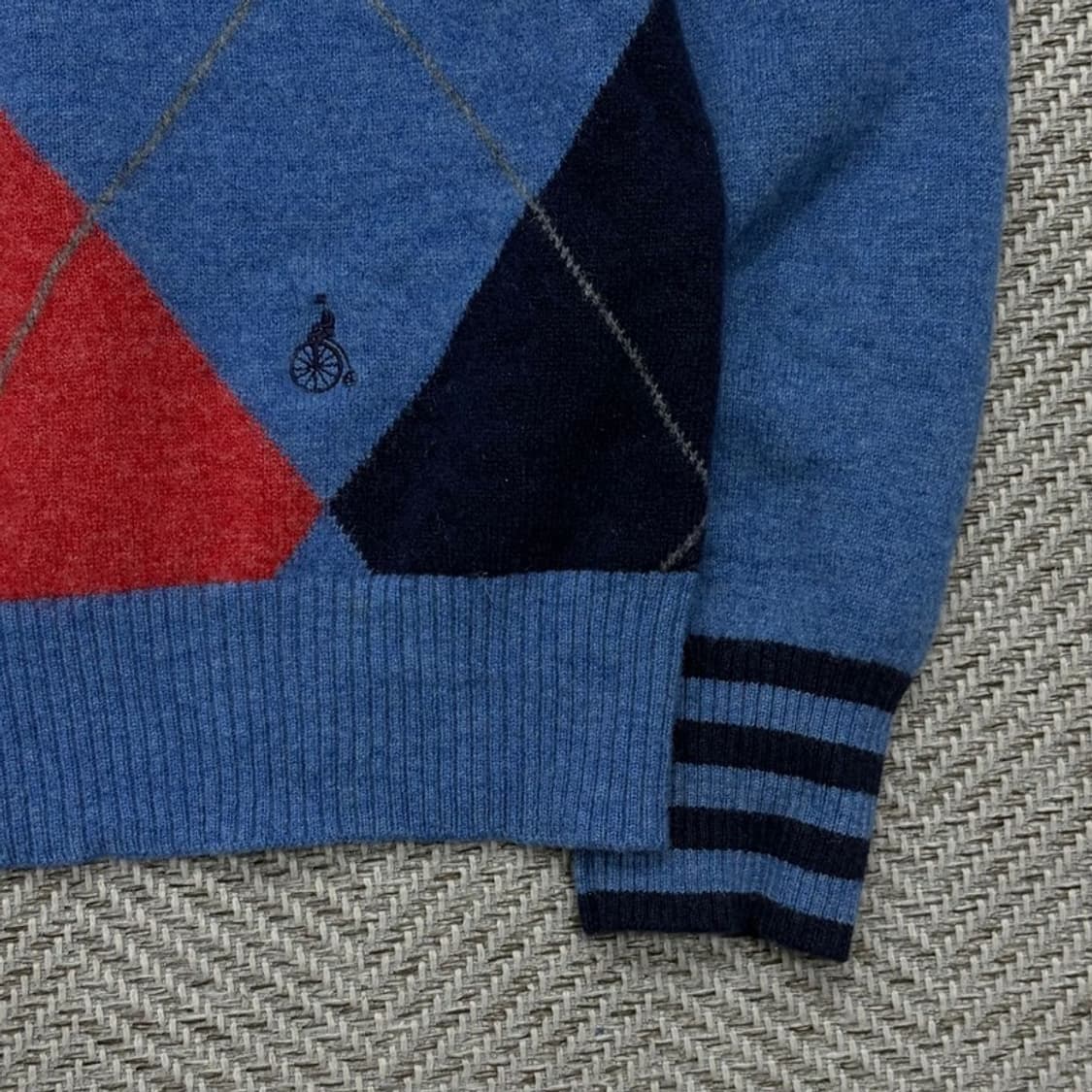 빈폴 아가일 울 니트 v1905 상품이미지5