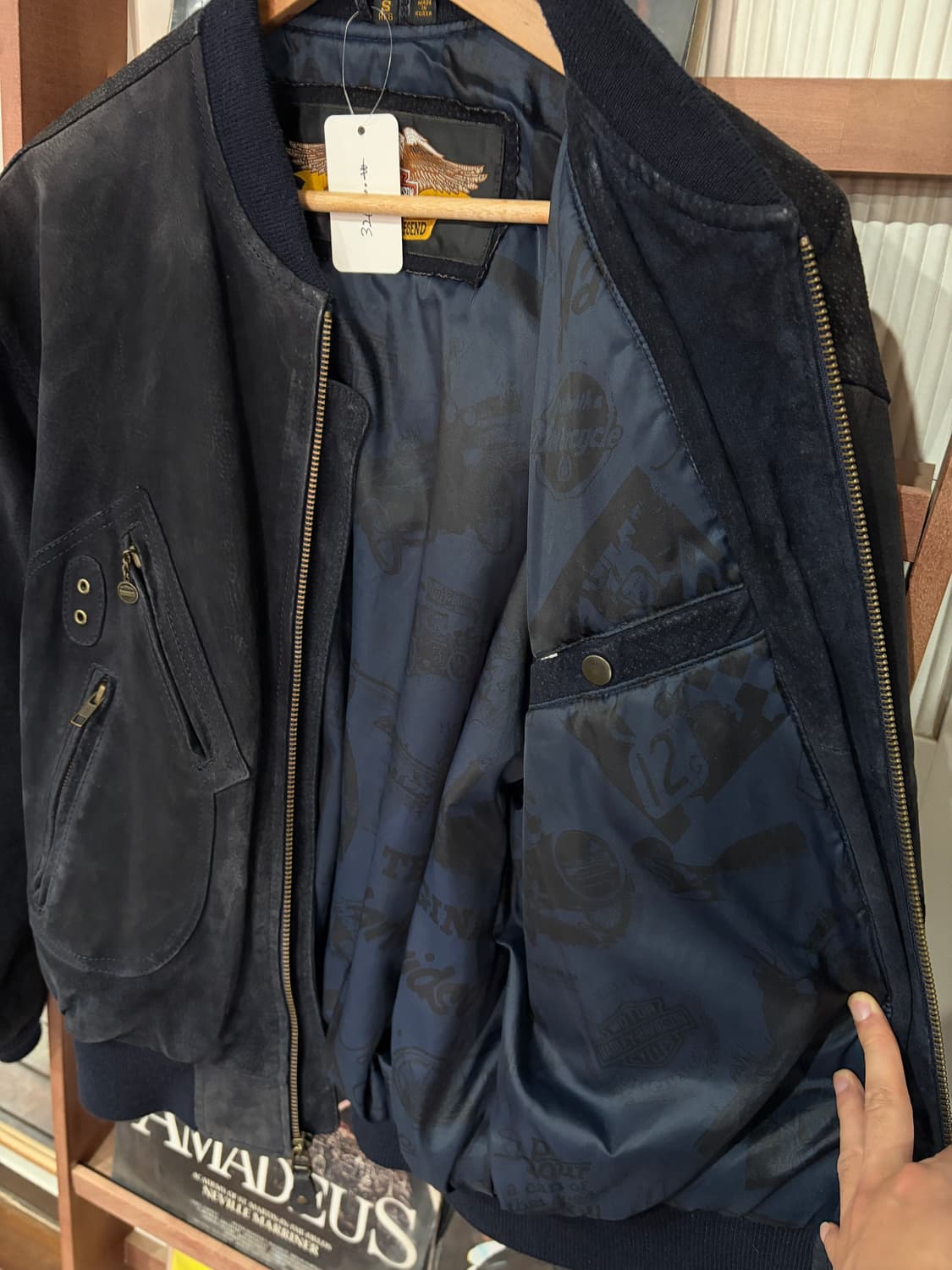 할리데이비슨 피그 스웨이드 레더 자켓 상품이미지5