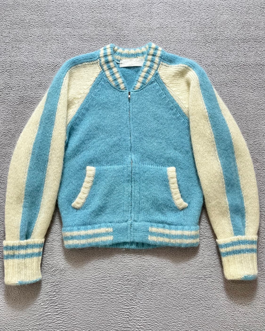 빈티지 뷰티비스트 집업 니트 가디건 자켓 상품이미지1