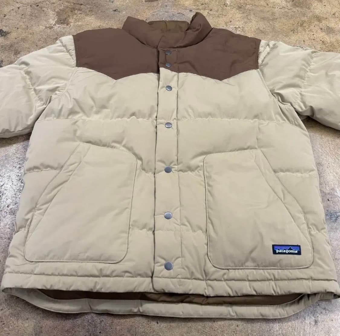파타고니아 투톤 비비 패딩 자켓 L 상품이미지2