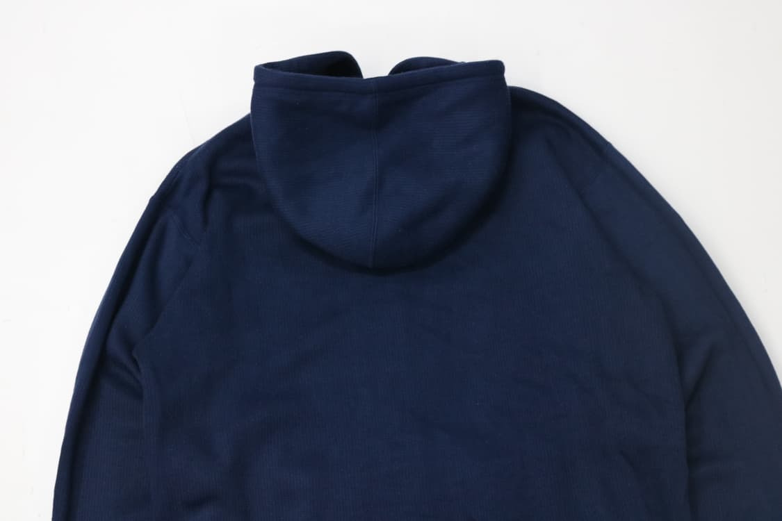 Bear 빈티지 스트라이프 시보리 네이비 후드 집업 (M) 상품이미지9