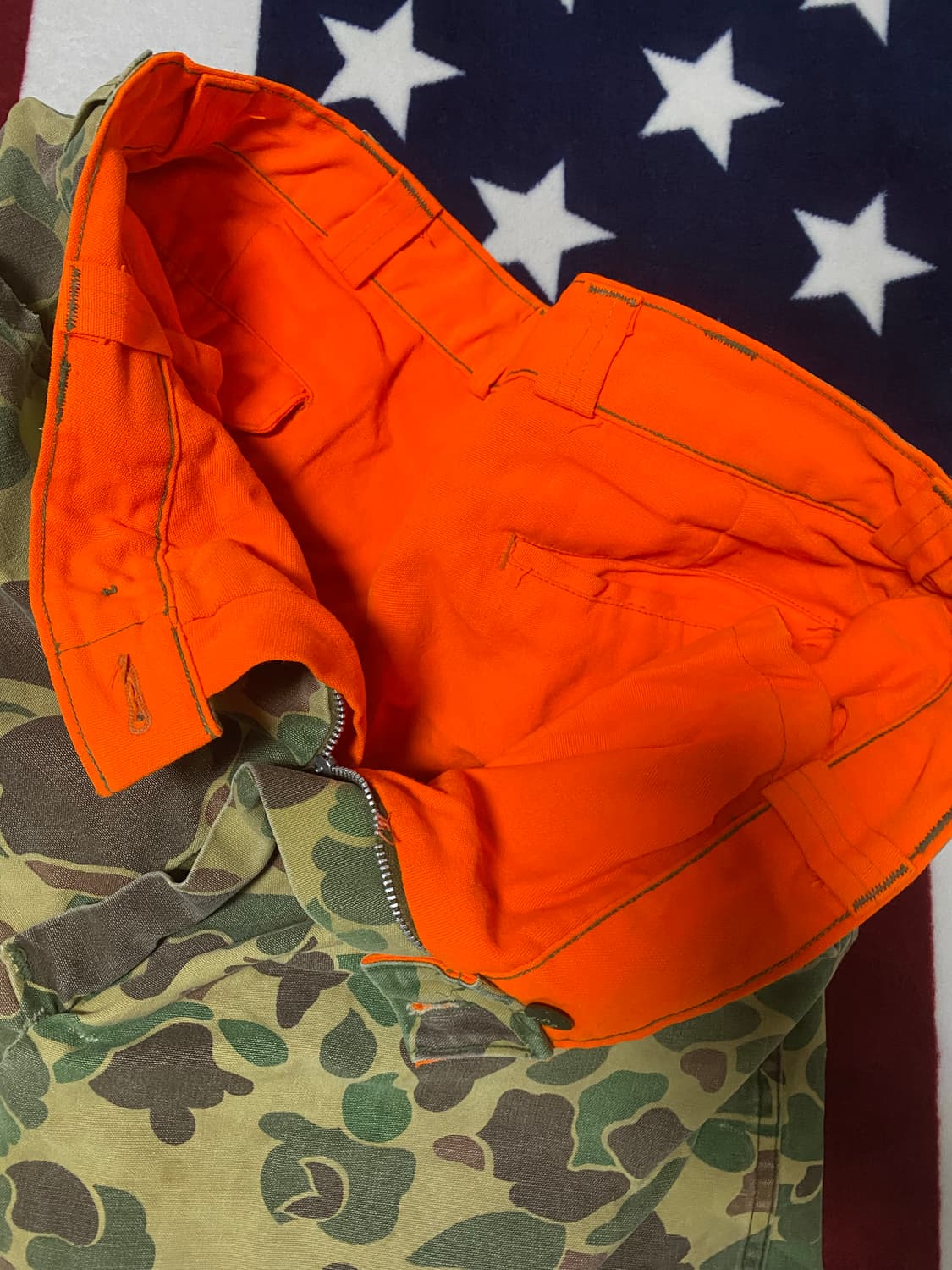 70s Sears 덕카모 헌팅 팬츠 상품이미지5