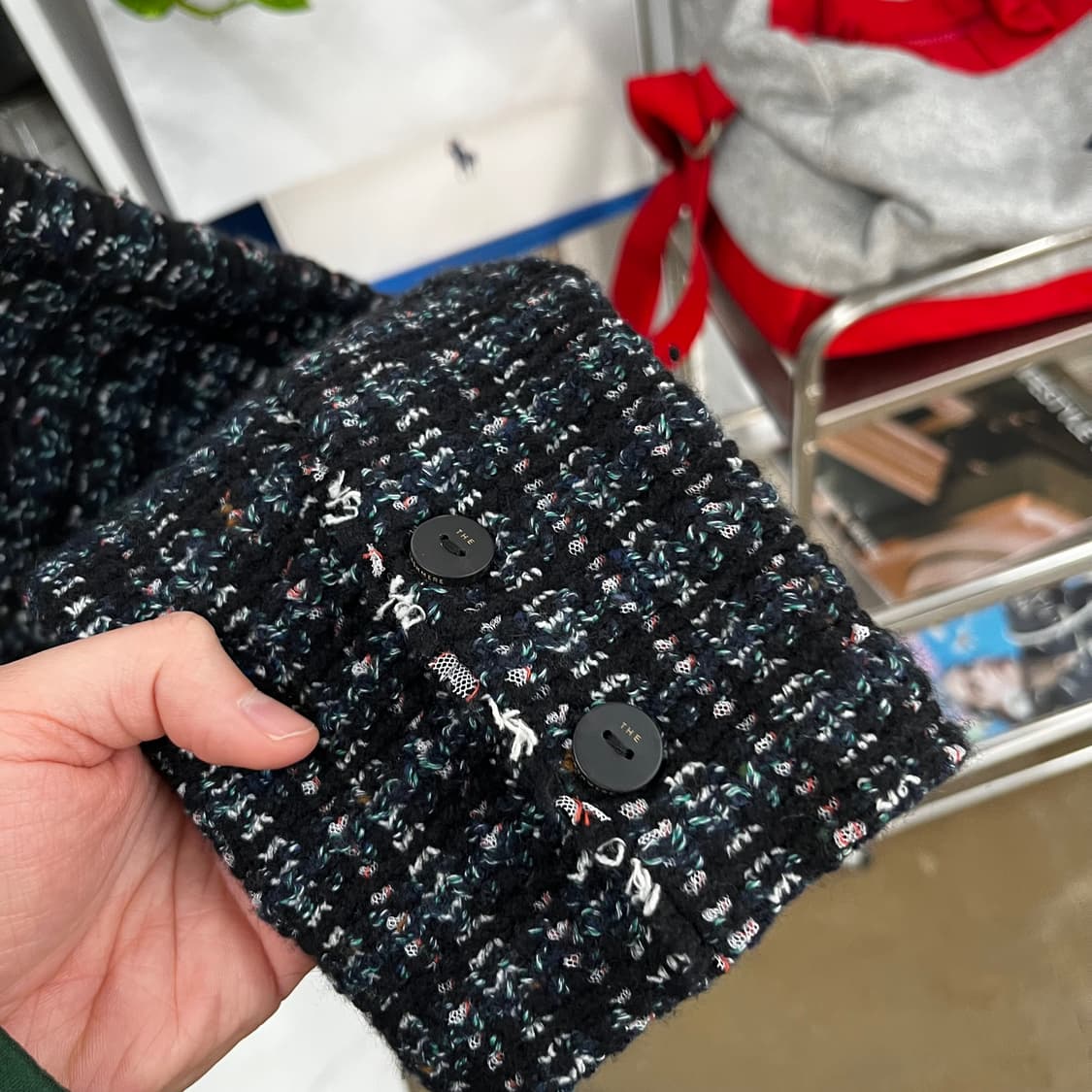 더캐시미어 트위드자켓 85 상품이미지7