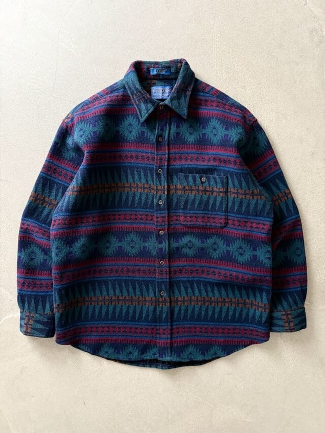 Pendleton Native Navajo Wool Shirt 상품이미지1