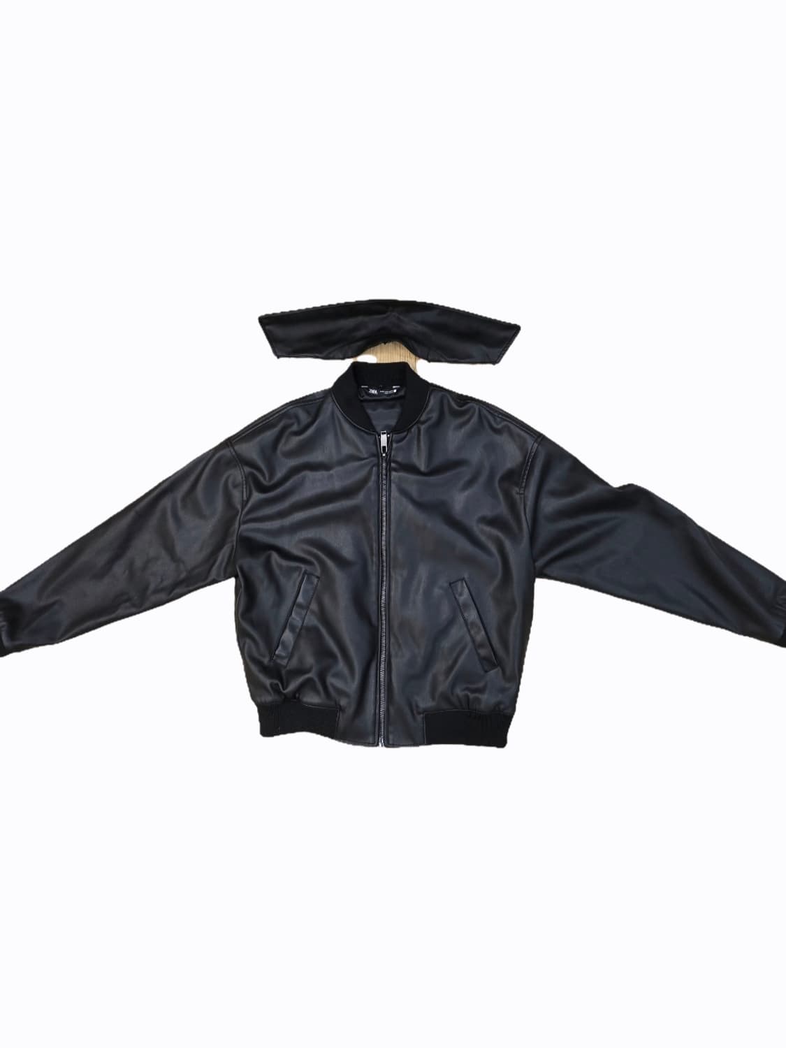 Zara leather jacket 상품이미지3