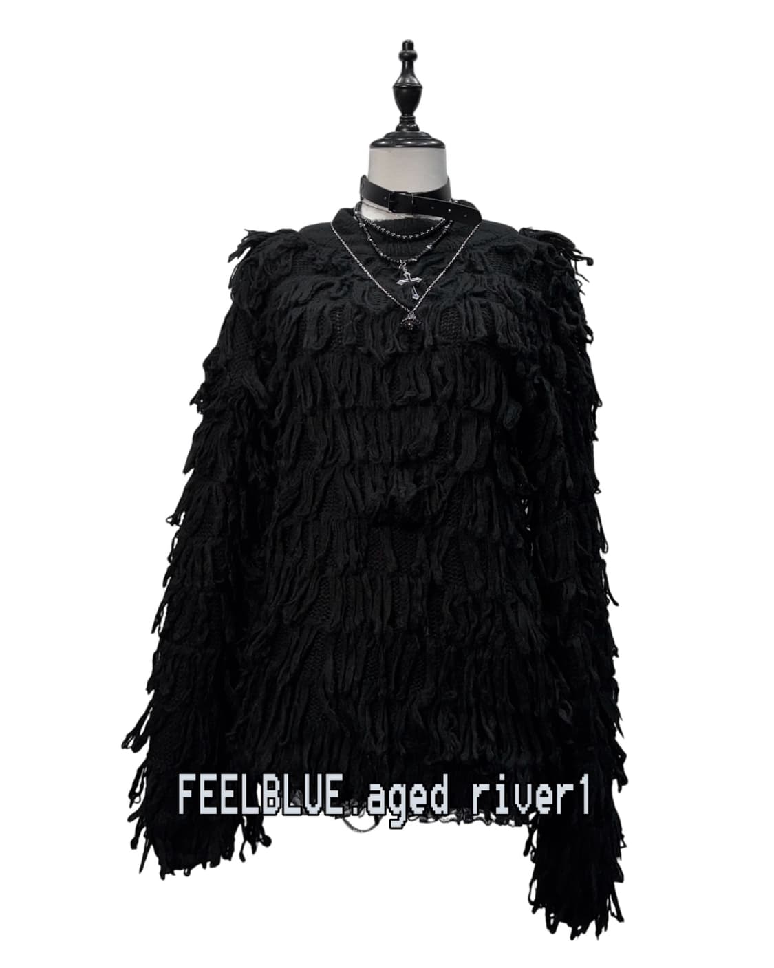 Goth Punk Grunge Knit 상품이미지1
