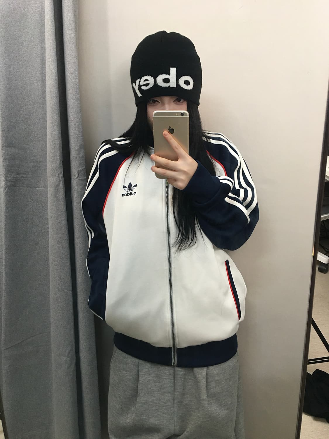 아디다스 오리지널스 SST 트랙탑 네이비/화이트 110 상품이미지1