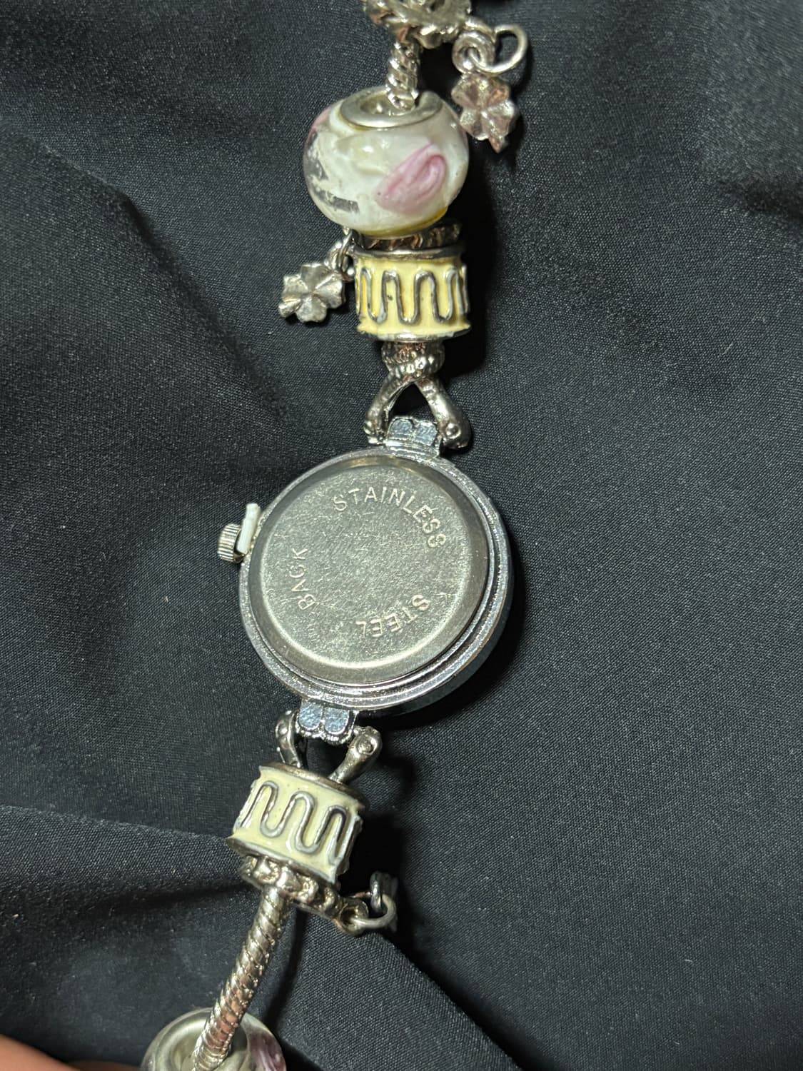 vintage beads charm bracelet watch 상품이미지5
