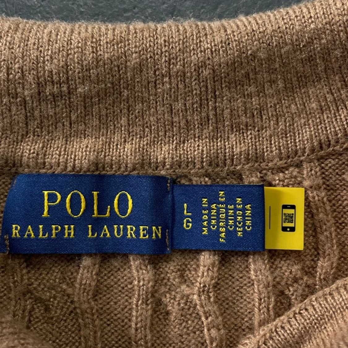 100 폴로 꽈배기 카라 니트  상품이미지3