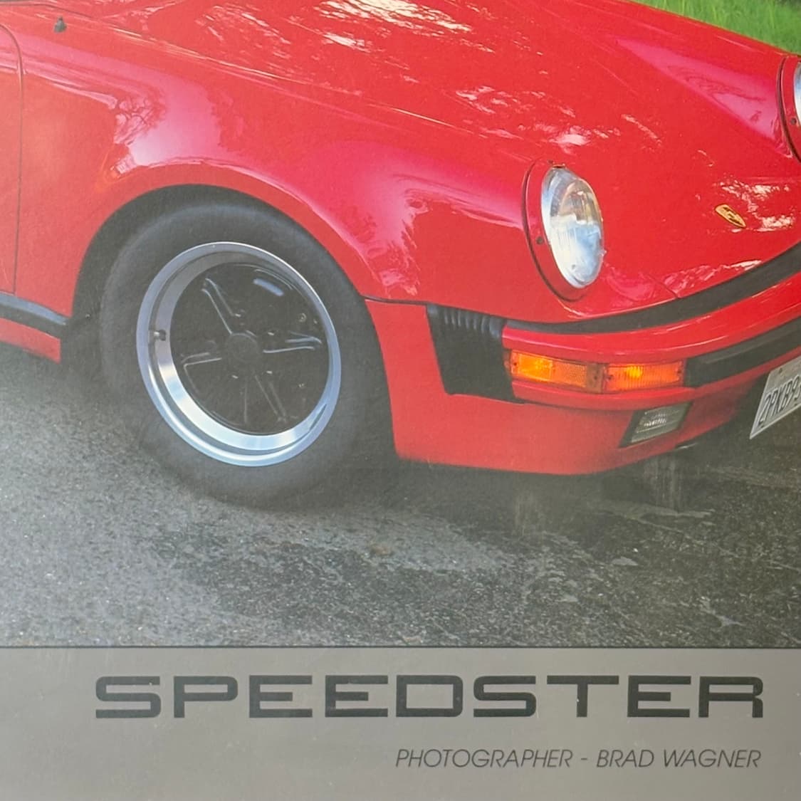 포르쉐 스피드스터 빈티지 포스터 (액자포함) 상품이미지2