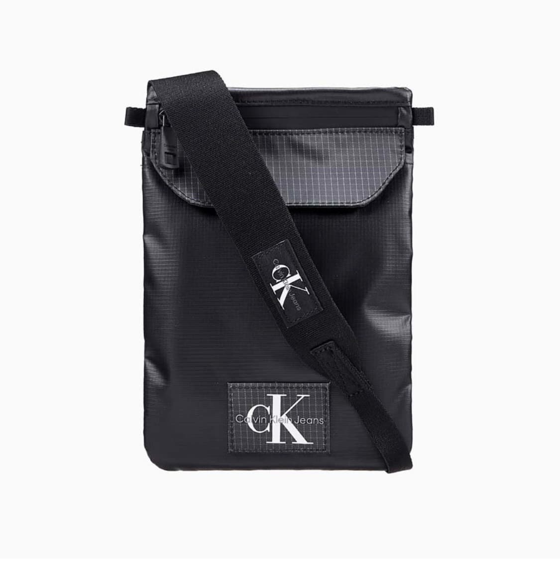 캘빈클라인 진 유틸리티 그리드 미니 크로스백 블랙 상품이미지1