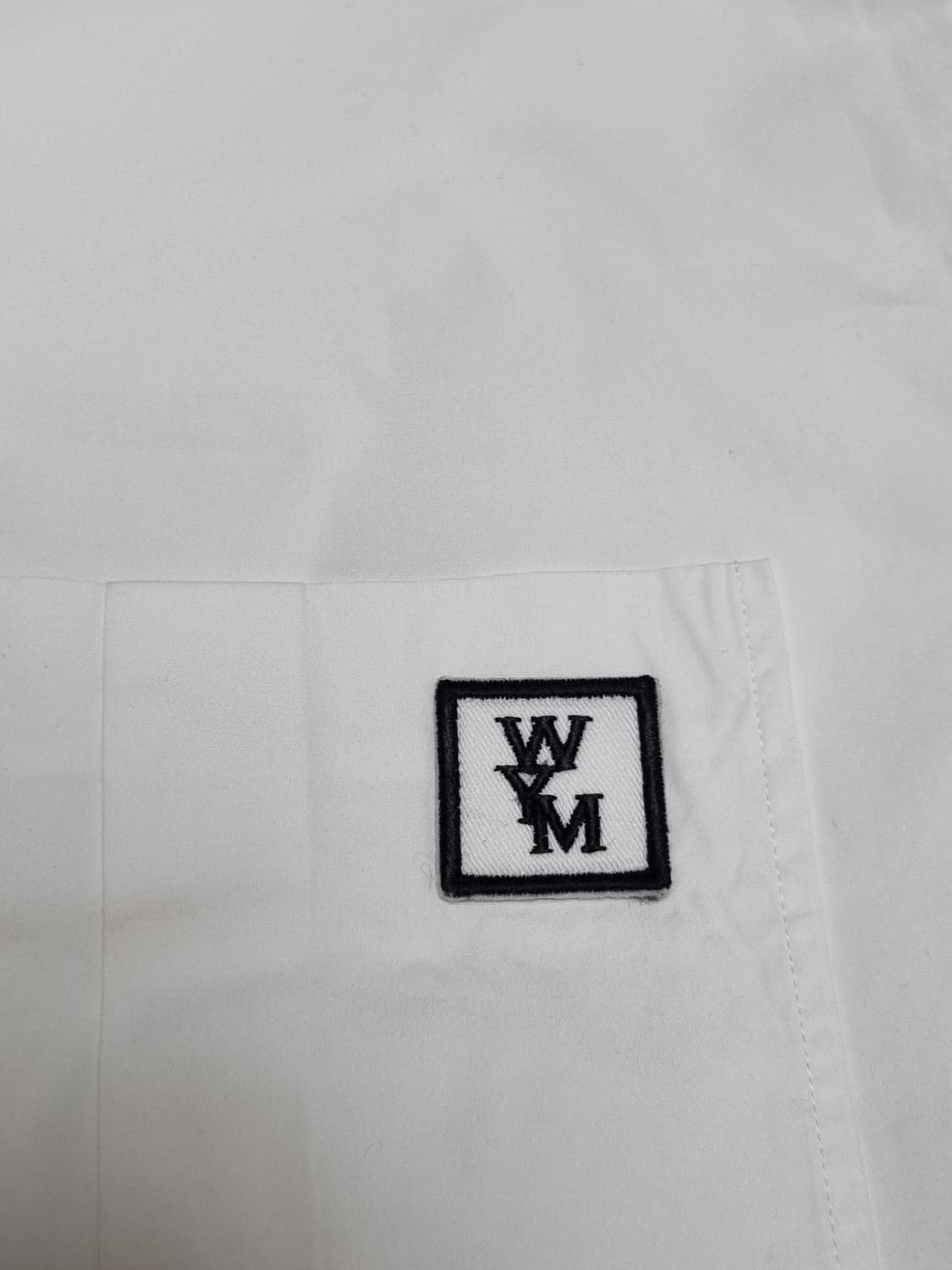 우영미 백로고 셔츠 상품이미지6