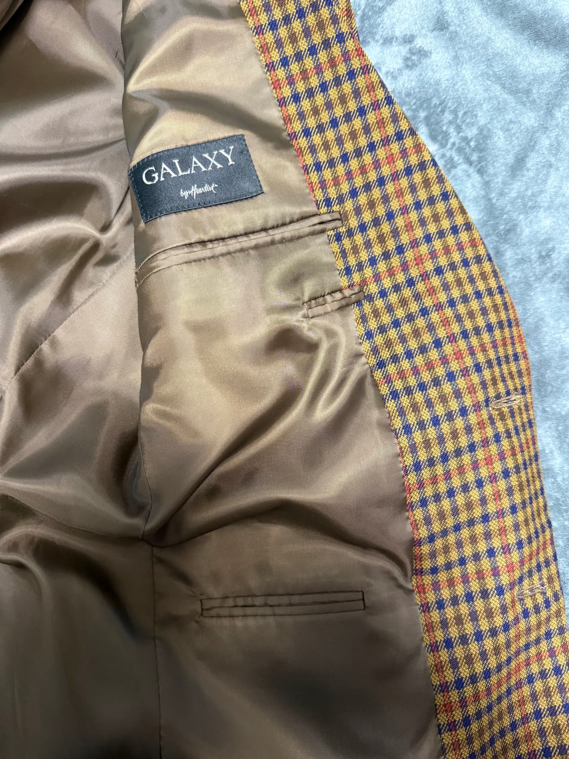 삼성물산 GALAXY(갤럭시) 핀체크 클래식 정장 자켓 블레이저 상품이미지5