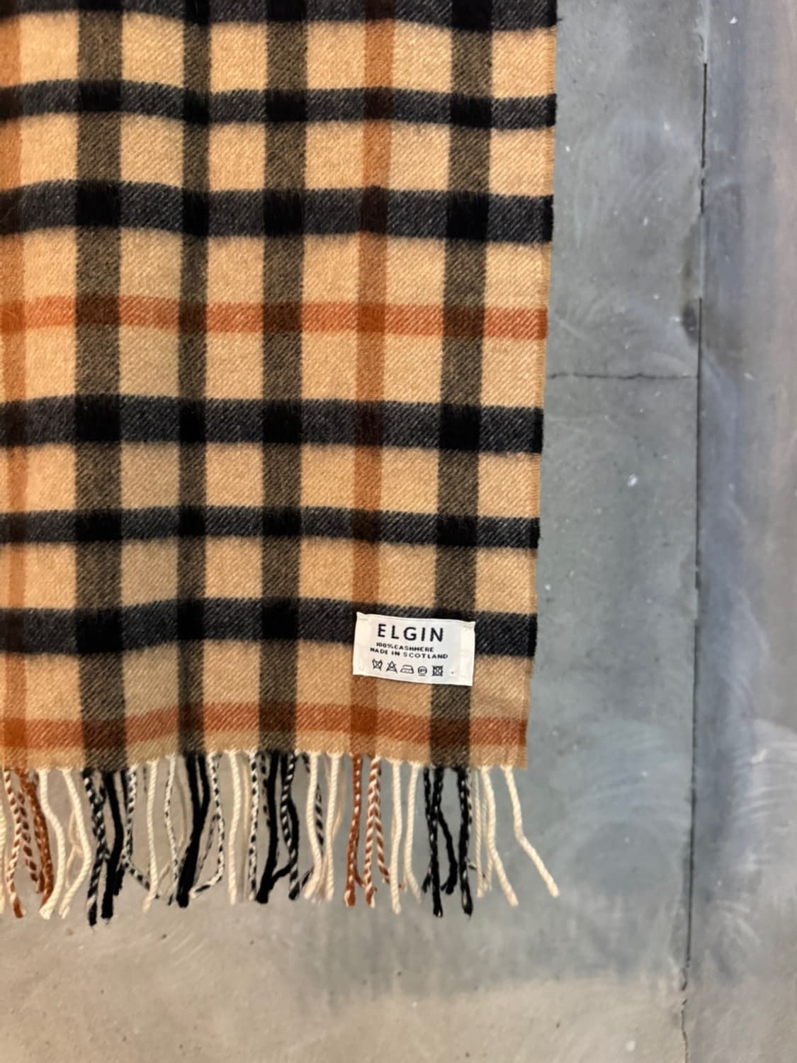 엘진 캐시미어 머플러  상품이미지4