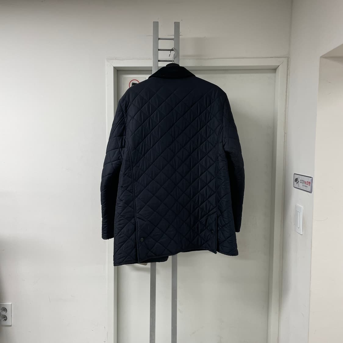 바버 퀄팅 자켓 네이비 L 상품이미지7