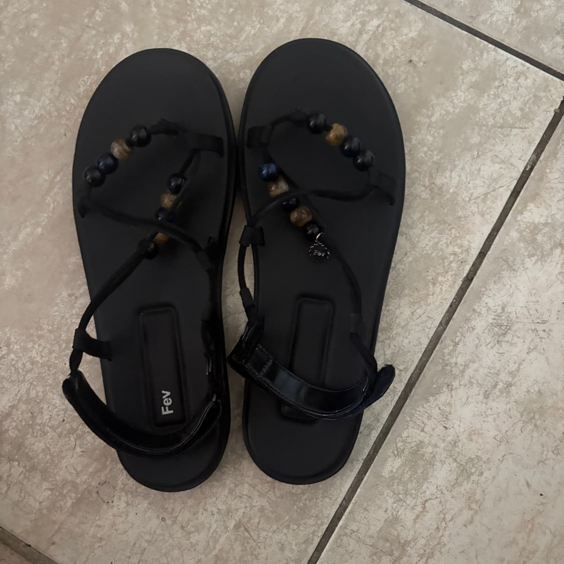 (교환) 슈콤마보니 Fev Strap sandal(black) 상품이미지3