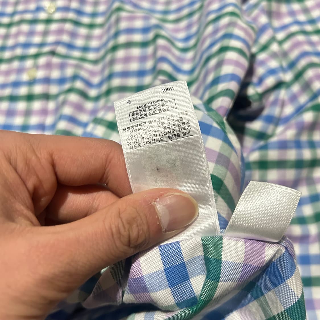 브룩스 브라더스 체크 셔츠 상품이미지7