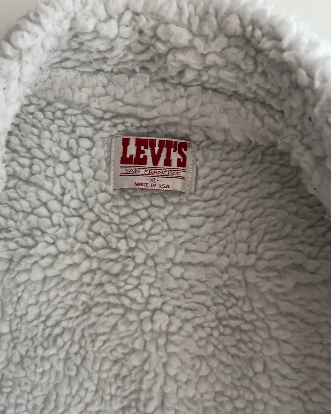 리바이스 90s USA 셰르파 데님 트러커 자켓 XL 상품이미지5