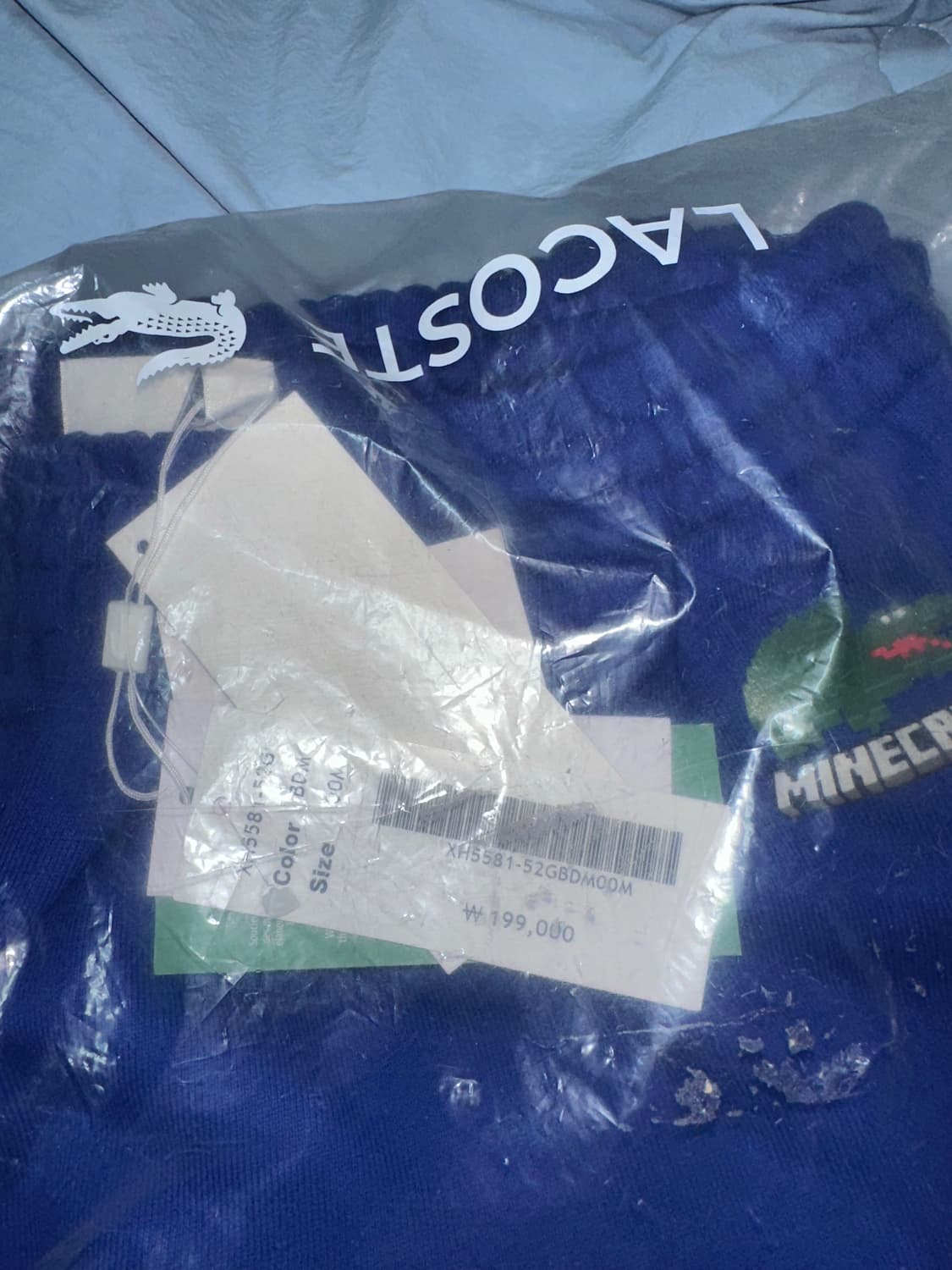 Unisex Lacoste x Minecraft Organic Cotto 상품이미지6