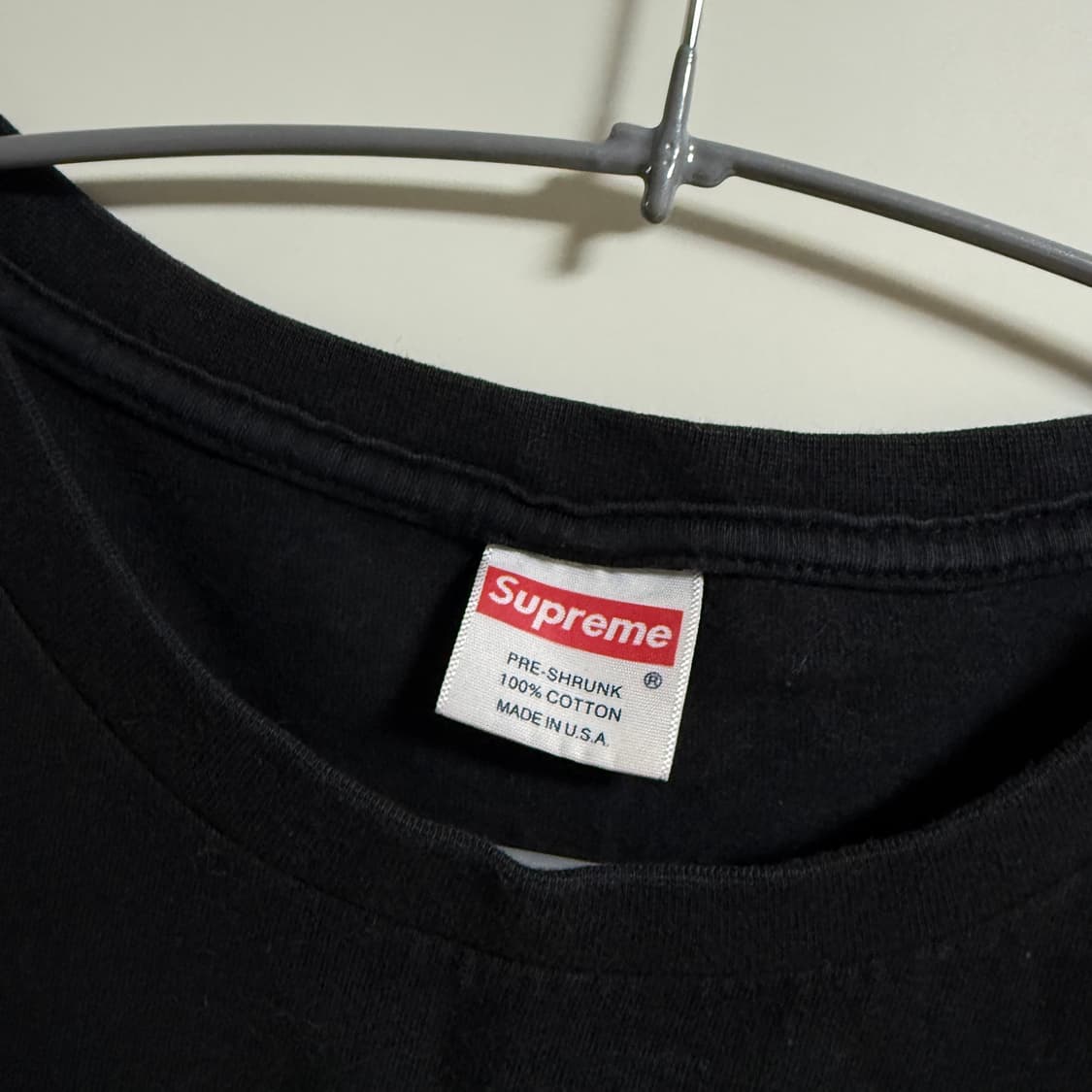 안티쇼셜클럽x슈프림 반팔티셔츠 🖤 상품이미지3