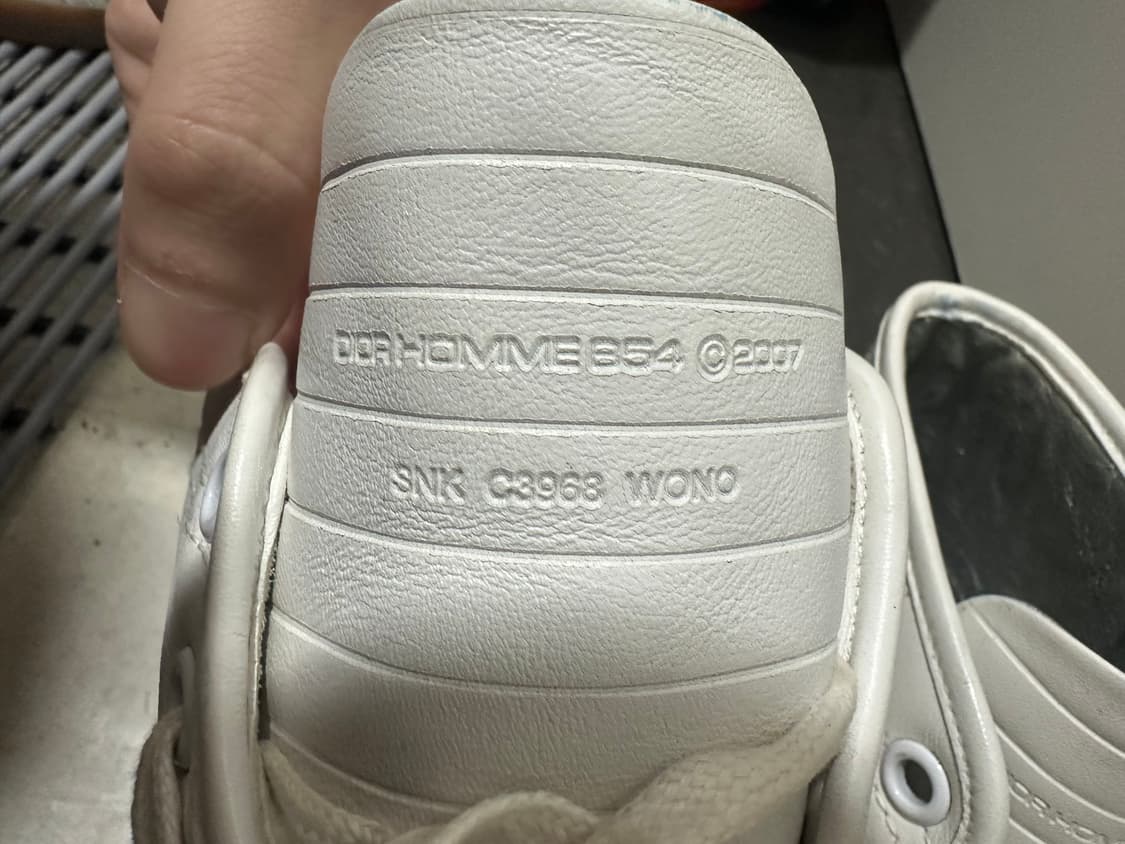 디올옴므 에디기 비 레더 하이탑 상품이미지5