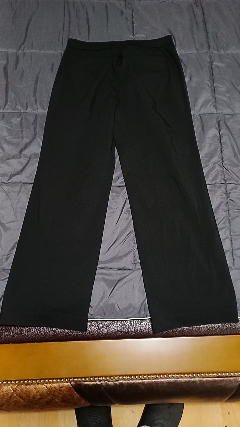 무신사 미사용 밴딩얇은슬랙스 34인치 기장106 상품이미지6