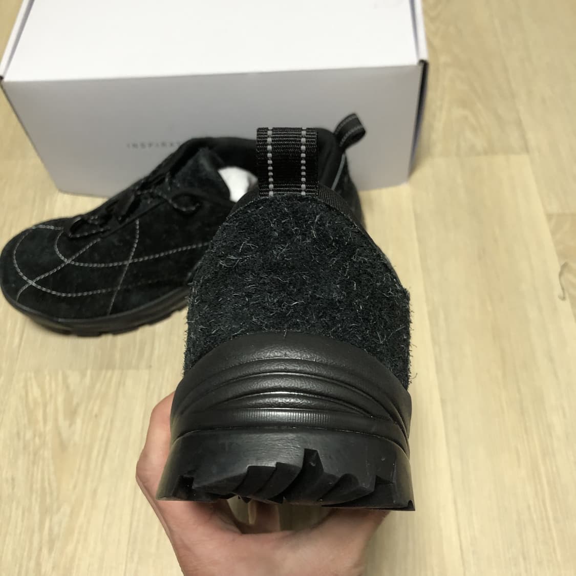 (280) 새상품 야세 YASE 포레스트 팝 하이킹 슈즈 블랙 상품이미지4