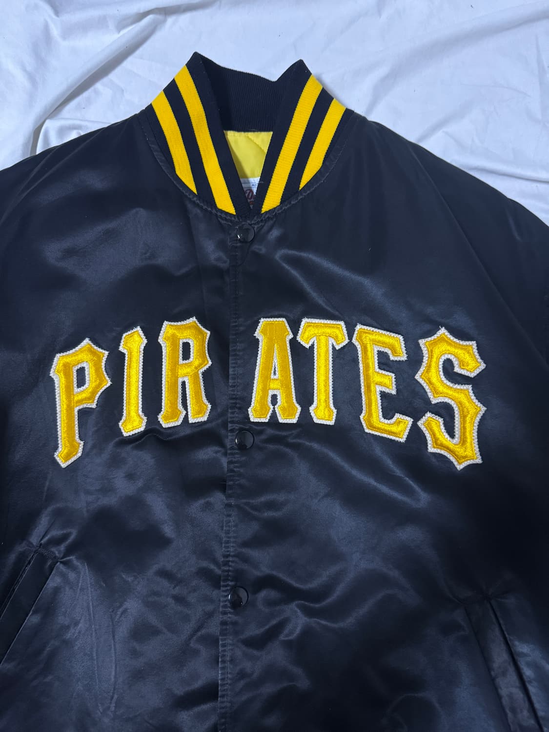 80s usa 스타터 mlb 피츠버그 파이리츠 나일론 스타장 상품이미지3