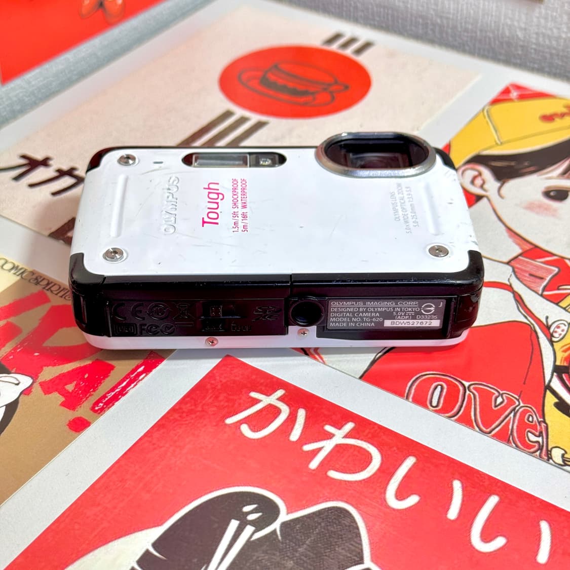 올림푸스 뮤 터프 TG-620 화이트 빈티지디카 상품이미지4