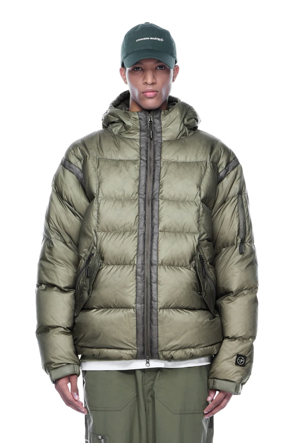 록히드마틴 테크쉘 구스다운 패딩 올리브 (2) 상품이미지2
