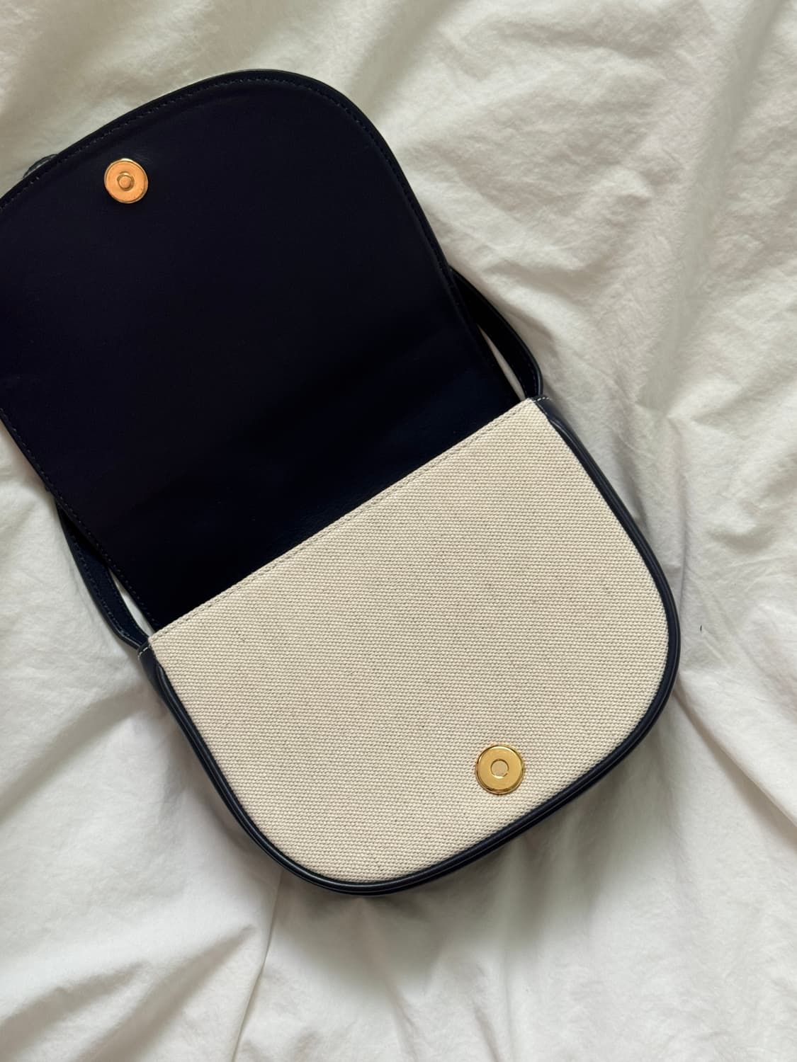 recto 렉토 시그니처 캔버스 미디엄백 (숄더백) 상품이미지2