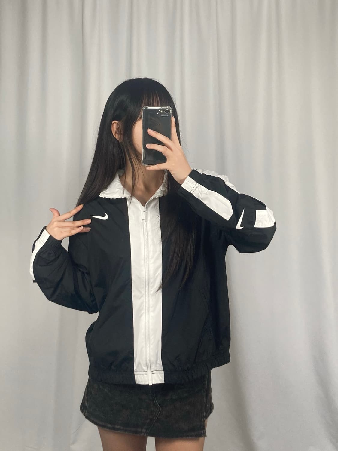 나이키 블랙 바람막이 자켓 상품이미지2