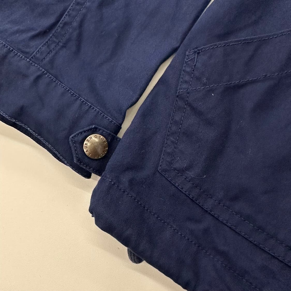 폴로랄프로렌 코튼 네이비 후드 자켓 상품이미지2