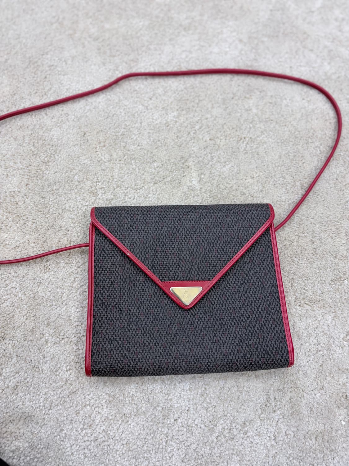 입생로랑 아카이브 빈티지 크로스백 / 입생로랑 왁스드 캔버스 크로스 상품이미지1