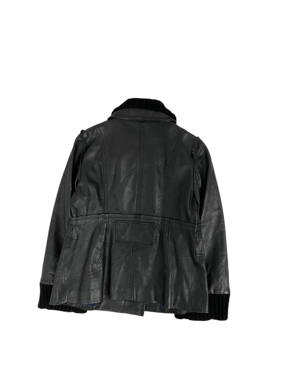 Sonia rykiel 버튼 가죽 자켓 상품이미지3