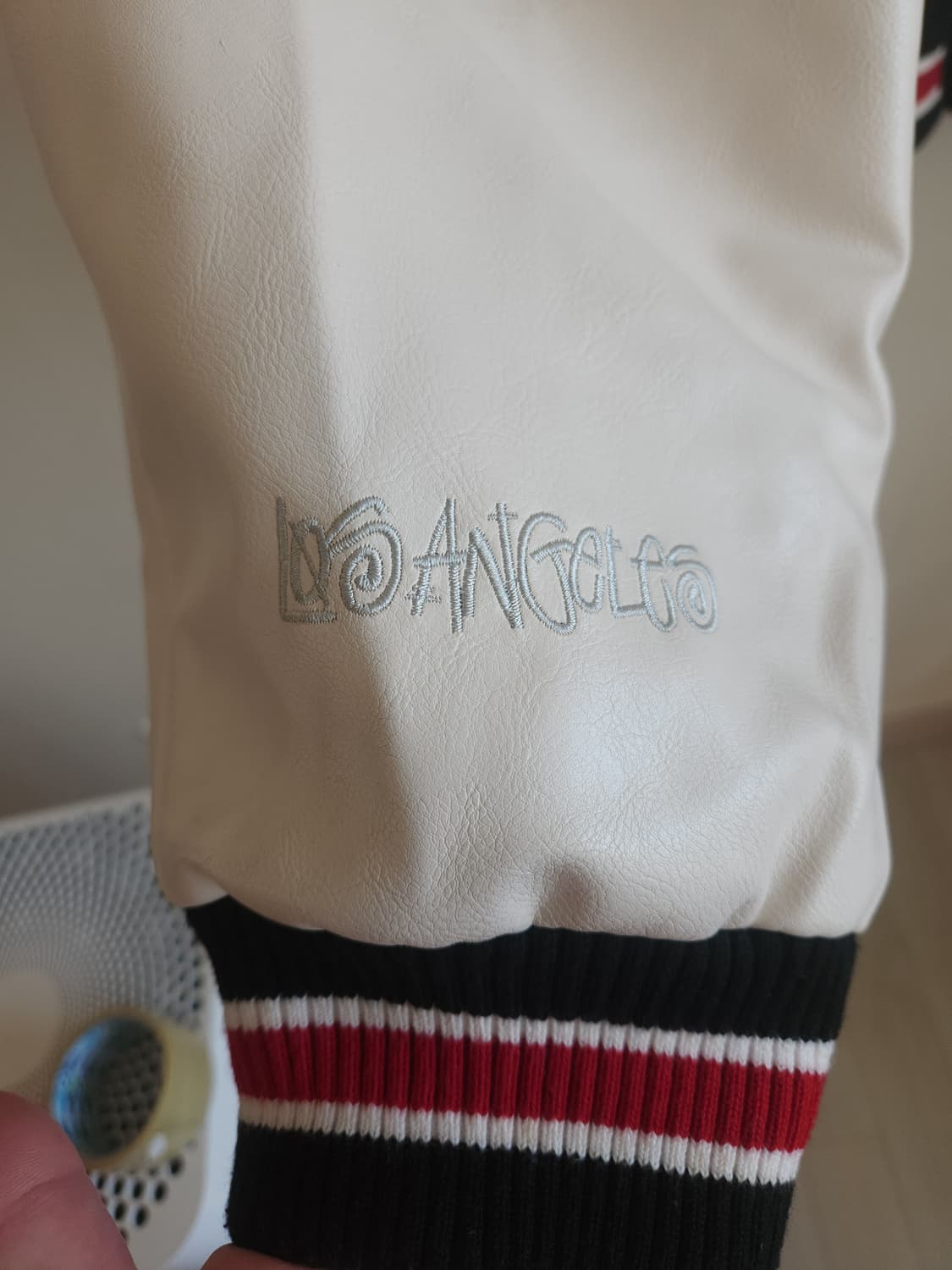 스투시×아워레가시×데임티어스 TTL 바시티자켓 상품이미지6