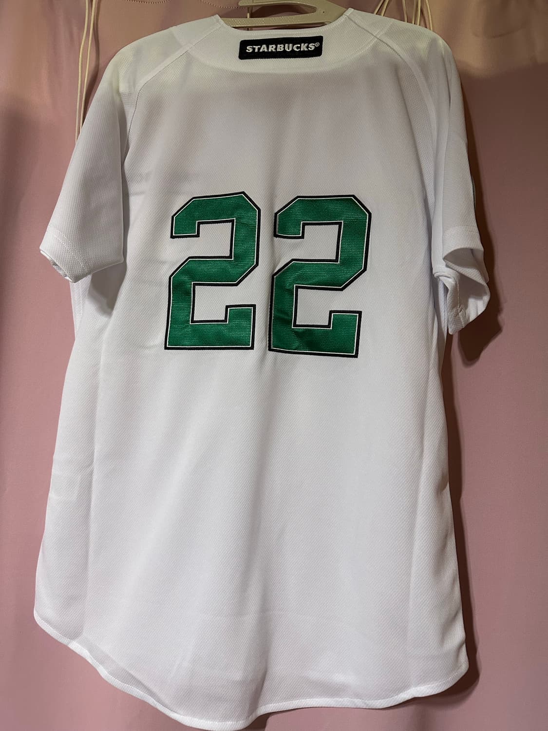 [새상품] SSG랜더스x스타벅스 스페셜 한정유니폼 저지 반팔 스타벅 상품이미지3