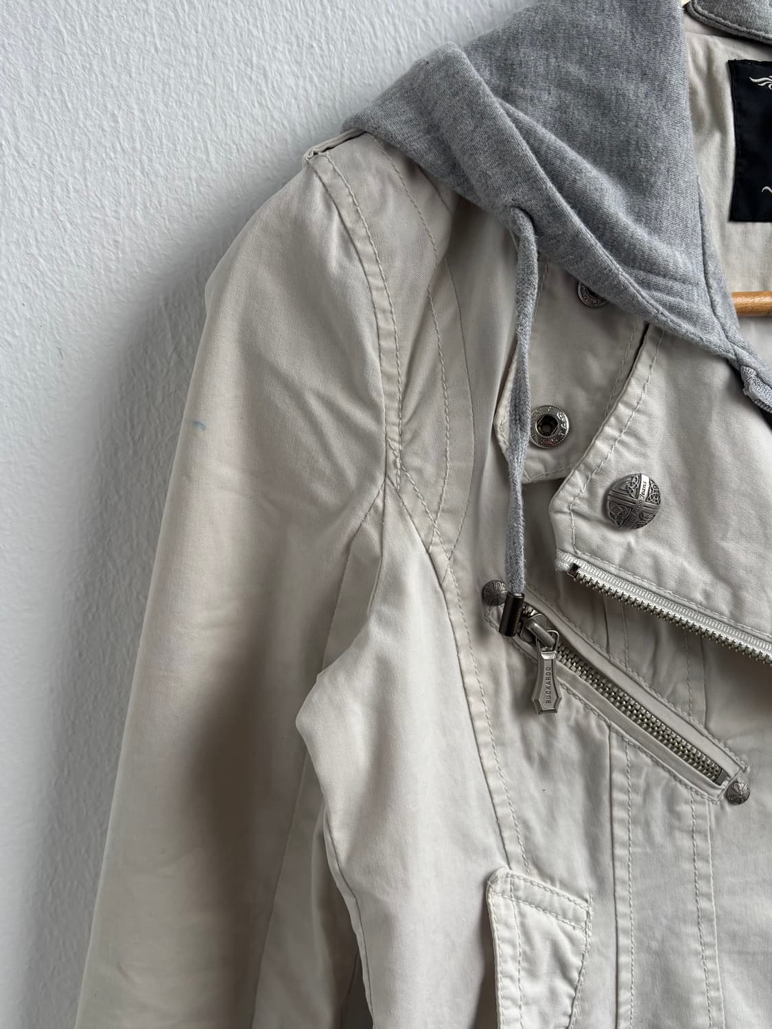 Buckaroo Ivory Hood Jacket  상품이미지8
